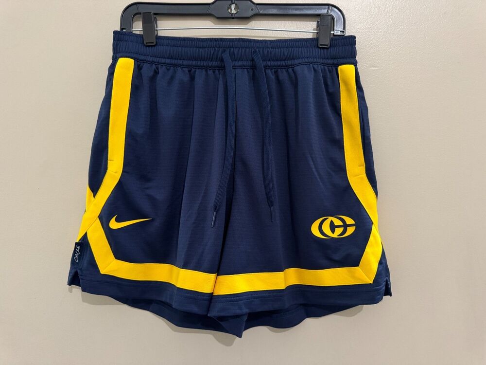 Nike x Caitlin Clark Crossover Dri-FIT 5" Shorts Women's M Navy Gold IQ5644-410